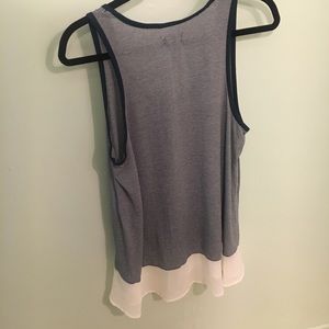 Maison Jules Tops - Maison Jules Flowy Tank - Blue Striped Maison Jules Tops - Maison Jules Flowy Tank - Blue Striped